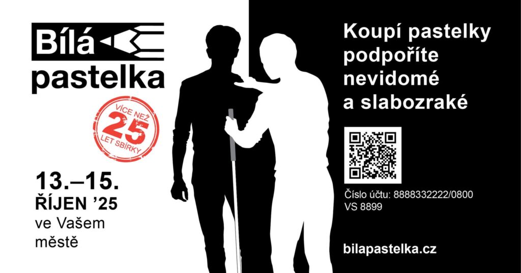 PODCAST: Charitativní sbírka Bílá pastelka v ulicích: Od 13. do 15. října